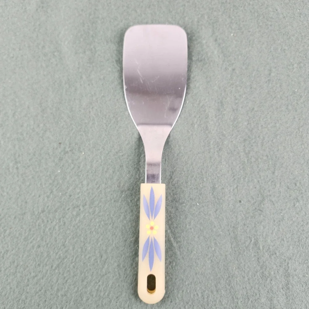 Temptations by Tara Old World Silicone Stainless‎ Steel Spatula Y2K Retro